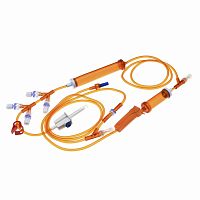 Chemotherapy infusion set ON190013with light protectionwith Y portlatex-free