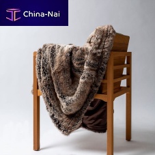 Faux fur blanket