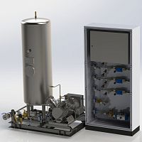 Gas control unit