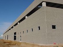Panel curtain wall precast concrete