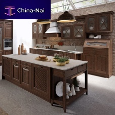 Traditional kitchen BELLAGIOlacquered woodislandwith handle