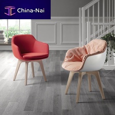 Contemporary chair LAP 4011indoorfabricbeech base