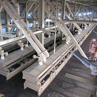 Vibrating conveyor natural frequencyhorizontalinclined
