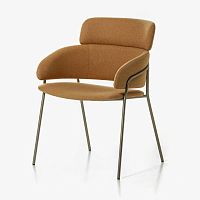 Contemporary chair Strike XLindoorfabricleather