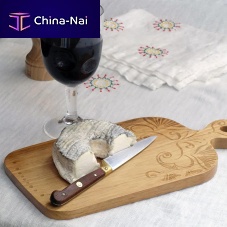 Acacia cutting board natural finishhome