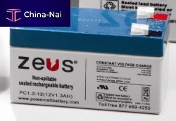 12 V battery PC1.3-12dry electrolyte