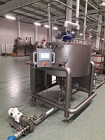 Steam industrial cooker pastasaucefor confectionery products