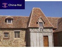 Plain roof tile flatclayaged