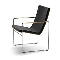 Contemporary lounge chair HAMMOKfabricstainless steelplywood