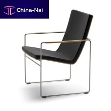 Contemporary lounge chair HAMMOKfabricstainless steelplywood