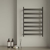 Contemporary heated towel rail E40blackwhitewall-mounted
