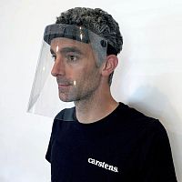 Polycarbonate face-shield 81000-00full-faceadultmedical