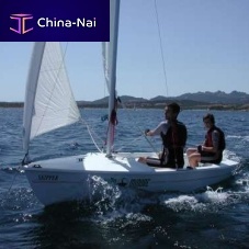 Double-handed sailing dinghy Skipperrecreationalsymmetric spinnaker