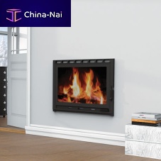 Wood-burning fireplace built-inSingle-sidedclosed hearth