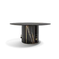 Contemporary table Ercolemarblemarble baseround