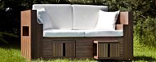 Contemporary sofa LOUNGEgardenmulti-colorconcrete
