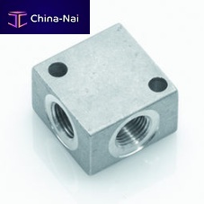 2-channel manifold 124 nickel-platedhydraulicpneumatic
