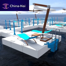 Floating platform multifunctionfor special eventsmodular