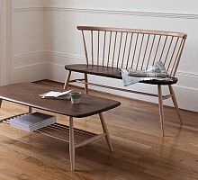 Traditional bench ORIGINALS : LOVE SEATwalnutbeechelm