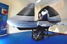 Aircraft simulation cabin MP521for research and developmentcockpit
