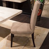 Contemporary dining chair CLOEindoorfabricleather