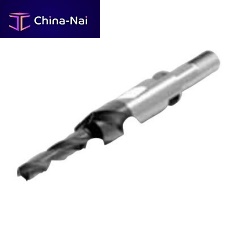 Solid drill bit for plasticsfor compositesPCD