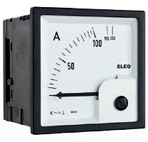Analog ammeter E-linepanel-mount