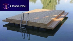 Swim platform Plaza seriesfloatingmultifunctionfixed