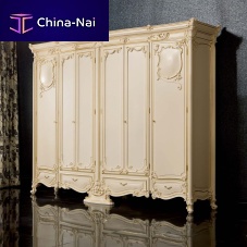 Classic wardrobe PANDORA woodenwith swing doorsfor hotel