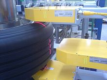 Tire inspection machine