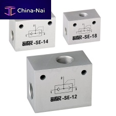 Ball valve SE seriespneumatically-operatedfor airaluminum