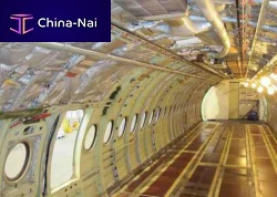 Aircraft cabin insulating panel acousticfor ceilingfor partition wall