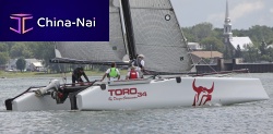 Catamaran TORO 34Scruising-racing4-berthtrailerable