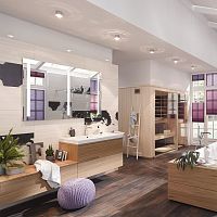 Wall-mounted bathroom mirror FINELINEcommercialcontemporaryrectangular