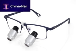 Glasses-type binocular loupe Prismatic 4.0x