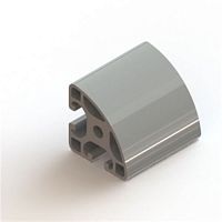 Aluminum profile BASE08E0242roundindustriallightweight