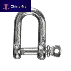 Straight shackle for ships 55169joining