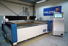 Water-jet cutting machine HPC-2515for steelfor stoneprofile