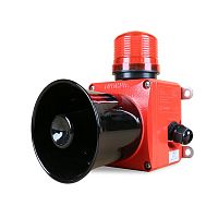 Powerful alarm sounder AL31with flashing beaconwaterproofwall-mounted