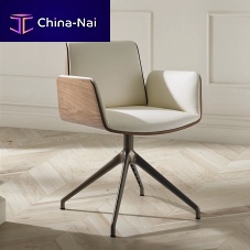 Contemporary chair HUG indoorfabricleather