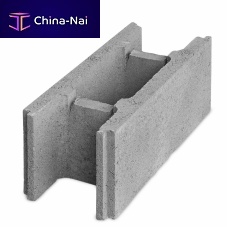 Concrete shuttering block for wallmodular