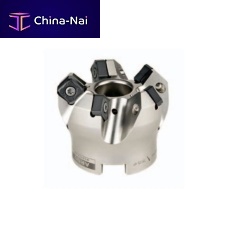 Indexable insert milling cutter FTA series with negative insertface
