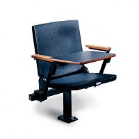 Fabric auditorium seat DIMENSION® 674plasticfoldingtablet