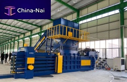 Horizontal baling press HBA series top-loadingfor cardboardfor paper