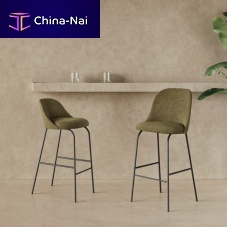 Contemporary bar chair Aletaindoorfabricleather