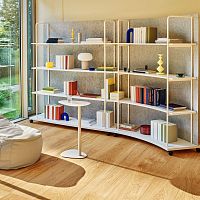 Free-standing bookcase TANCA contemporaryfor officesteel