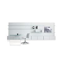 Wall-mounted bookcase ELLE PLUS 10 contemporaryfor officelacquered wood
