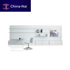 Wall-mounted bookcase ELLE PLUS 10 contemporaryfor officelacquered wood