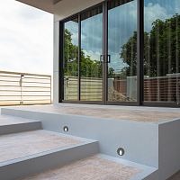 Built-in spotlight URUGUAYLEDroundIP65