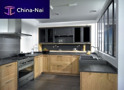 Contemporary kitchen BOREALE SAUVAGE  NUDS NATUREL & MAULNESoakalderU-shaped